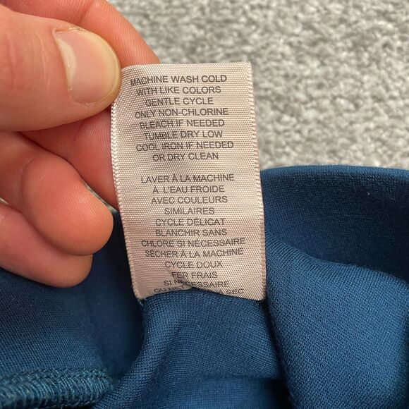 Philosopy Flare Boot Cut Leggings Womens XS Teal High Rise Stretch Pull On 25x25 - Picture 5 of 10